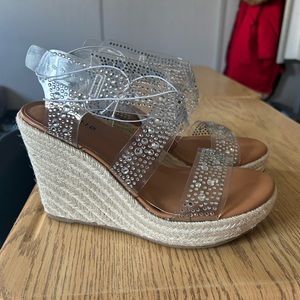 Torrid, summer heels with sparkle